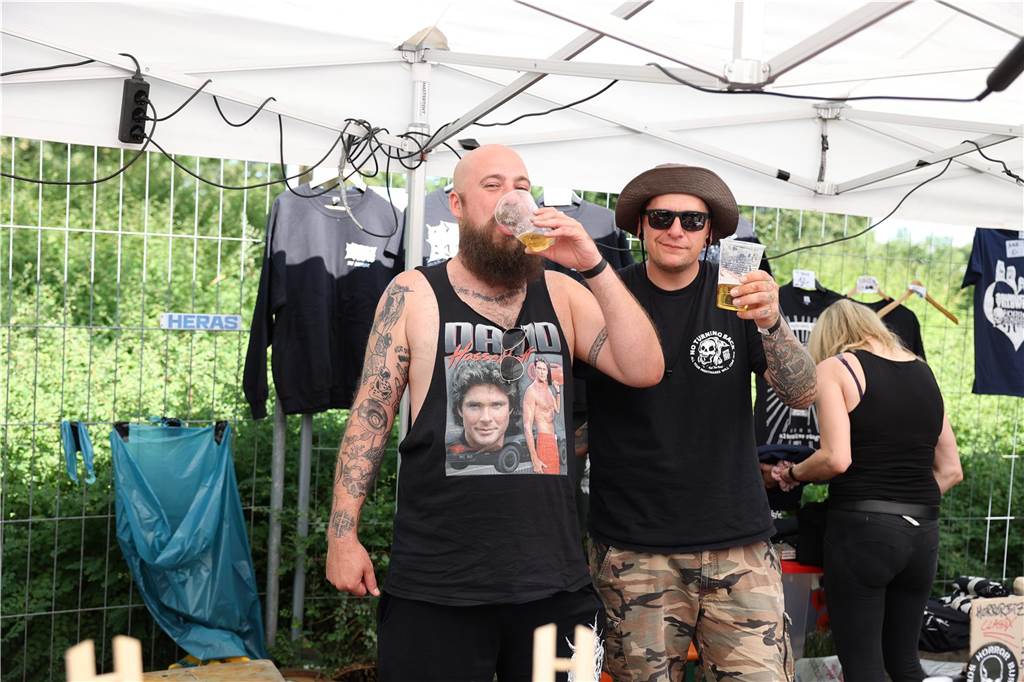 Ordentlich gerockt wurde auf der Alternative Stage am zweiten Tag des Brunnenfests. 