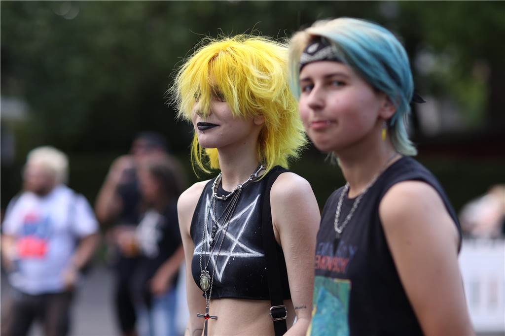 Ordentlich gerockt wurde auf der Alternative Stage am zweiten Tag des Brunnenfests. 