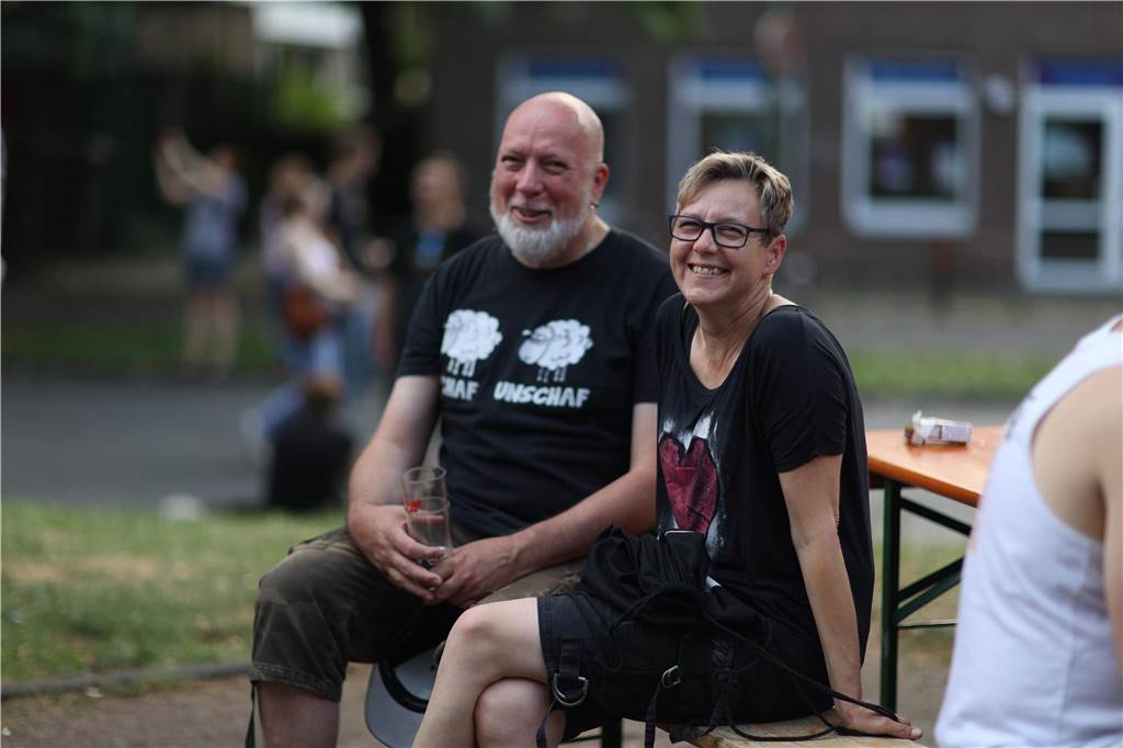 Ordentlich gerockt wurde auf der Alternative Stage am zweiten Tag des Brunnenfests. 