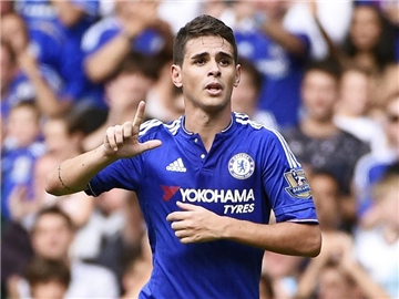 Oscar wechselt vom FC Chelsea nach Shanghai und soll dort künftig mehr als 21 Millionen Euro im Jahr kassieren. Foto: Facundo Arrizabalaga