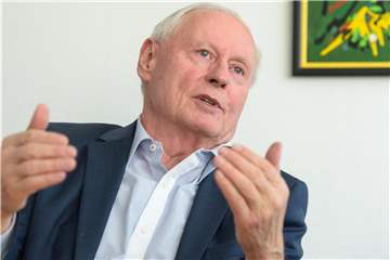 Oskar Lafontaine sieht „erhebliche rechtliche Bedenken“ bei der Einführung einer allgemeinen Dienstpflicht. Foto: Oliver Dietze