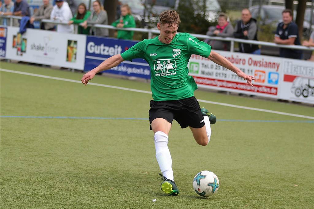 SuS Olfen holt Spieler vom TuS Haltern „nach Hause“ zurück Pablo Tenkhoff Otero, hier noch als B-Jugendlicher im Trikot des SuS Olfen, kehrt an die Hoddenstraße zurück.