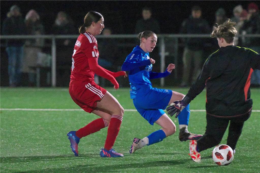 Die B-Juniorinnen Concordia Flaesheims boten dem favorisierten 1. FFC Recklinghausen über 80 Minuten die Stirn, mussten sich aber im Elfmeterschießen geschlagen geben.
