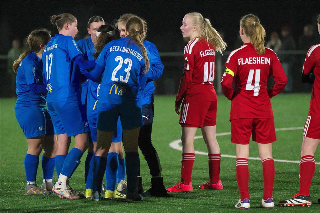 Die B-Juniorinnen Concordia Flaesheims boten dem favorisierten 1. FFC Recklinghausen über 80 Minuten die Stirn, mussten sich aber im Elfmeterschießen geschlagen geben.