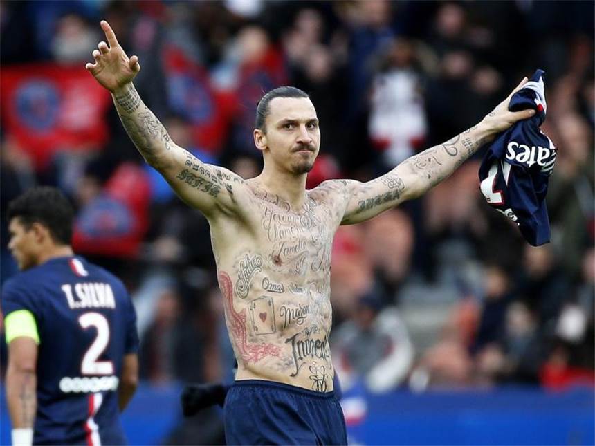 Paris-Projekt gegen Chelsea auf dem Prüfstand Paris-Star Zlatan Ibrahimovic ist heiß auf den FC Chelsea. Foto: Yoan Valat