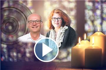 Pastor Ludger Keite und Pfarrerin Kerstin Schiffner aus Dortmund.