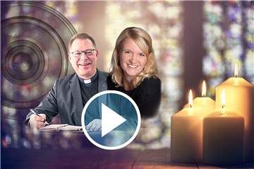 Pastor Michael Ortwald und Pfarrerin Christine Jürgens aus Dortmund.