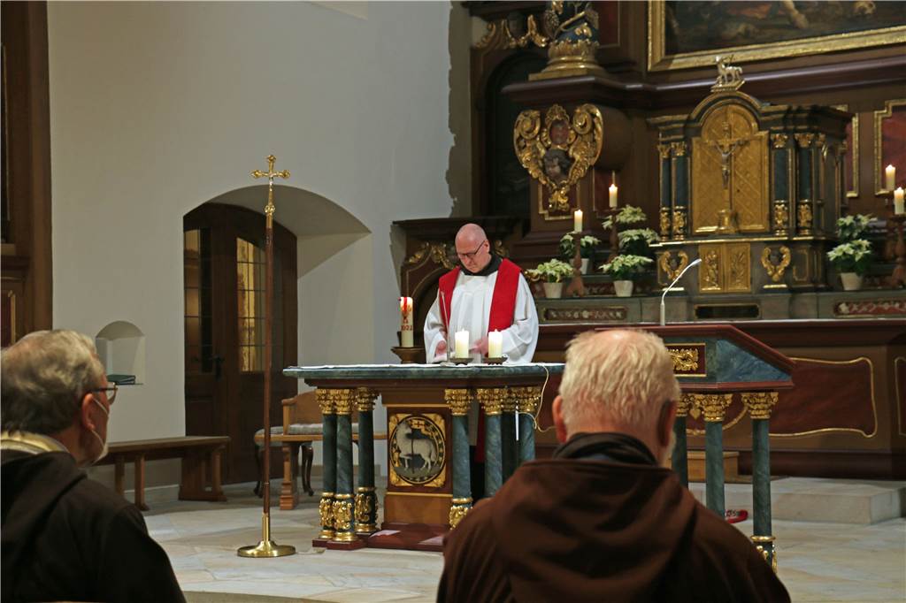 Ikone „Vater der Armen“ gesegnet - Pater äußert sich zum Missbrauchsskandal Pater Christophorus Goedereis äußerte sich in dem Segnungsgottesdienst auch zu der Münchner Missbrauchsstudie.