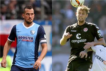 Patrick Fabian (li.) erlernte sein Fußball-Einmaleins beim VfB Westhofen, Lasse Sobiech beim VfL Schwerte.