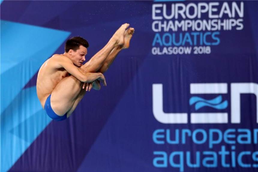 Angeschlagener Hausding EM-Fünfter vom Dreier Patrick Hausding belegt vom Dreier den fünften Platz. Foto: Jane Barlow/PA Wire
