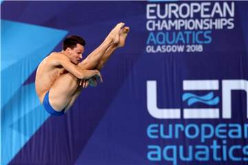 Patrick Hausding belegt vom Dreier den fünften Platz. Foto: Jane Barlow/PA Wire