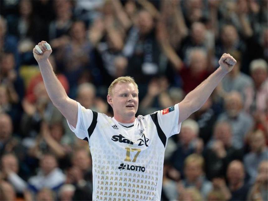 Duell der Champions: Kiel will gegen Löwen vorlegen Patrick Wiencek setzt auf einen Sieg seines THW Kiel im Achtelfinale der Champions League gegen die Rhein-Neckar Löwen. Foto: Daniel Reinhardt