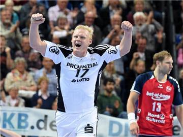 Patrick Wiencek war mit fünf Treffern der erfolgreichste Werfer beim Meister. Foto: Carsten Rehder