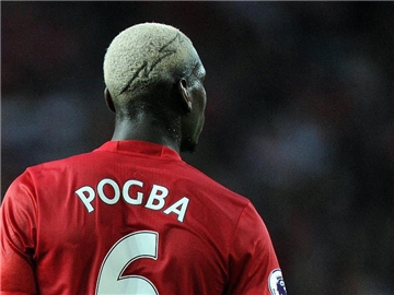 Paul Pogba wechselte für 105 Millionen Euro von Juventus Turin zu Manchester United. Foto: Peter Powell