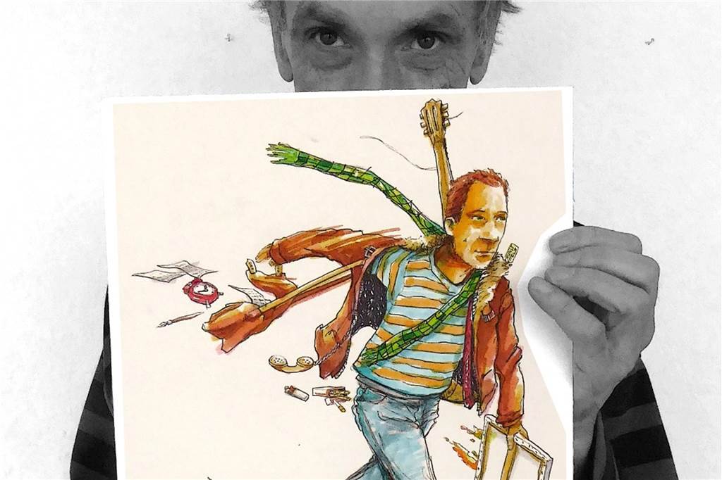 Sehfest in Hörde: Kunstspaziergang mit 26 Stationen und 55 Künstlern "Peka im Aufbruch" heißt das Werk, das Peter Kröker präsentiert.