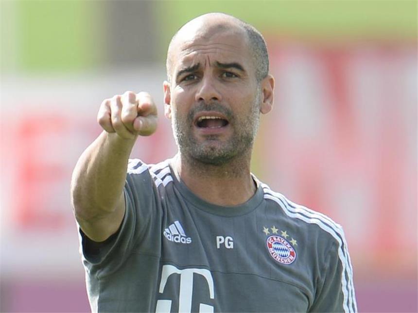 Guardiola freut sich über vorzeitige Entlassung von Hoeneß Pep Guardiola freut sich über die vorzeitige Entlassung von Uli Hoeneß. Foto: Andreas Gebert