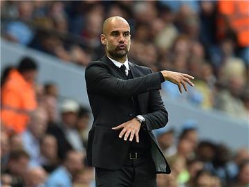 Pep Guardiola hat auch Manchester City im Griff. Foto: Peter Powell