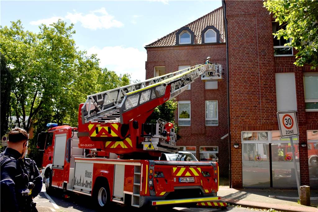 Feuerwehreinsatz am Domhof