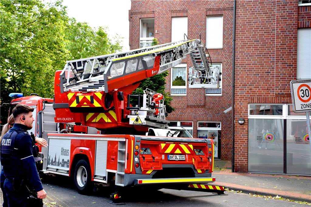 Feuerwehreinsatz am Domhof