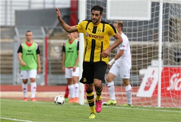 Perfekter Einstand beim BVB II: Hamadi Al Ghaddioui.