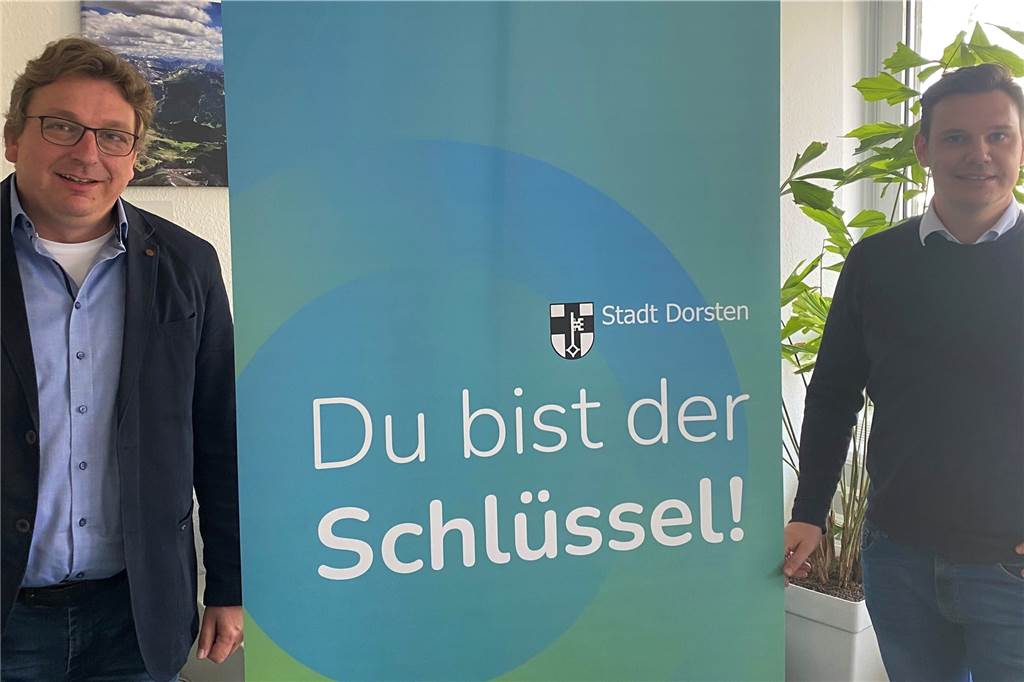 „Du bist der Schlüssel!“ Stadt Dorsten geht neue Wege bei der Personalsuche (mit Video) Karsten Meyer und Christoph Winkel haben die Kampagne "Du bist der Schlüssel" der Stadtverwaltung Dorsten entwickelt.