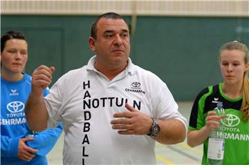 Peter Chowanietz zu seiner Zeit als Trainer in Nottuln