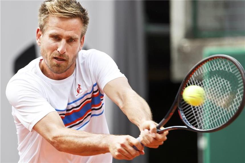 25.000 Dollar Strafe für Gojowczyk nach Aufgabe Peter Gojowczyk musste in Paris aufgeben. Foto: Salvatore Di Nolfi/KEYSTONE
