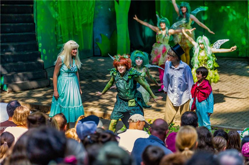 Theatererlebnis im Nimmerland Peter Pan wird bereits zum dritten Mal an der Naturbühne Hohensyburg inszeniert.