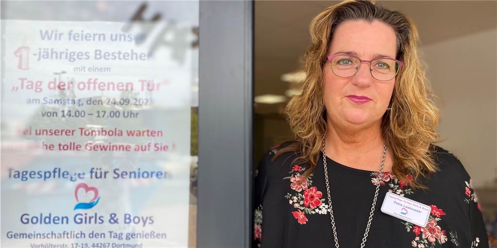 Nach Automaten-Sprengung: Tagespflege macht sich zum 1. Geburtstag selbst ein Geschenk Petra Laskowski ist die Geschäftsführerin der Tagespflege Golden Girls and Boys.