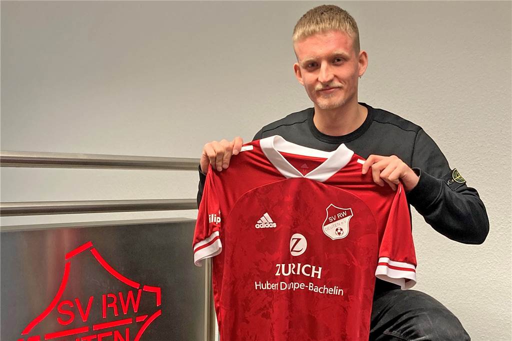 RW Deutens erste Verstärkung kommt vom VfB Hüls Philipp Jedlicka, RW Deuten