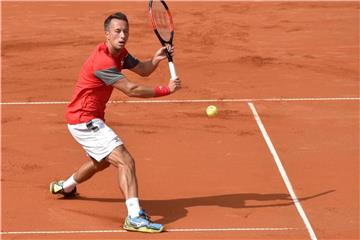 Philipp Kohlschreiber ist heute in Paris gefordert. Foto: Angelika Warmuth