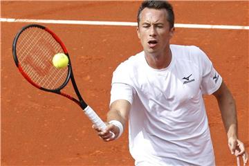 Philipp Kohlschreiber schied in Marokko bereits aus. Foto: Alberto Saiz/AP