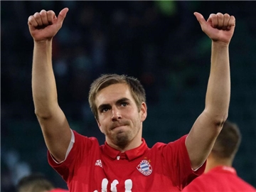 Philipp Lahm ist zum achten Mal deutscher Meister geworden. Foto: Peter Steffen
