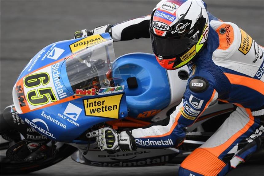 Erster Grand-Prix-Sieg für Motorrad-Pilot Öttl Philipp Öttl gewann in Jerez. Foto: Hendrik Schmidt