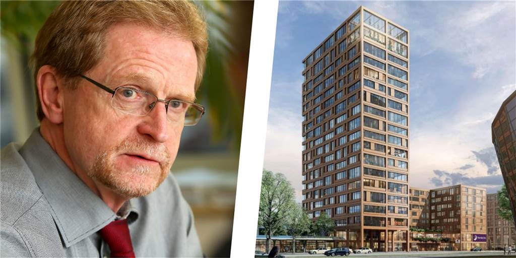 Spektakuläres Hochhaus soll am Hauptbahnhof entstehen – DB-Gebäude verschwindet Planungsdezernent Ludger Wilde ist vom Entwurf für den neuen Hochhaus-Komplex überzeugt.