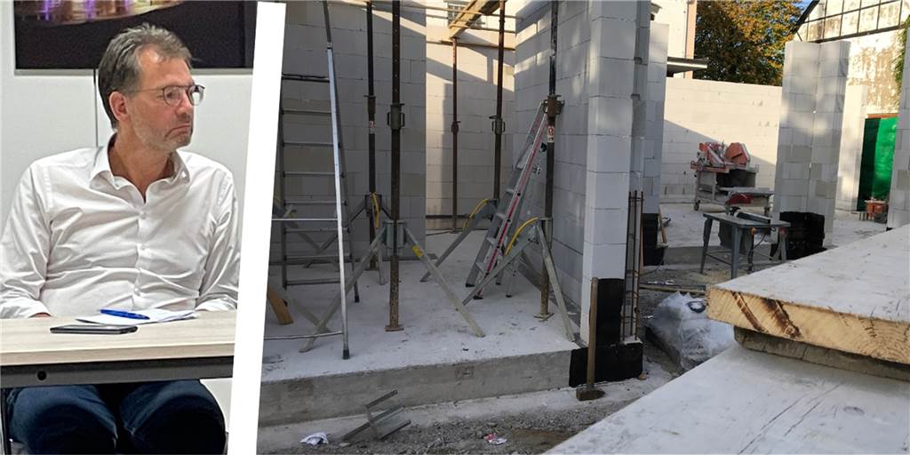 Wohnraum schaffen: Planungsdezernent erklärt, wie viel Potential in Werne steckt Montage aus Ralf Bülte und einer Baustelle