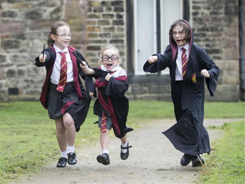 20 Jahre Hype um Harry Potter Potter-Fans in Bolton (Großbritannien). Foto: Danny Lawson