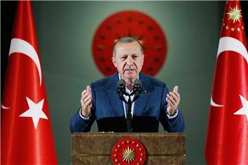 Präsident Erdogan am 19. Mai im Präsidentenpalast in Ankara. Die türkische Lira ist wieder auf Talfahrt gegangen. Foto: Pool Presdential Press Service/AP