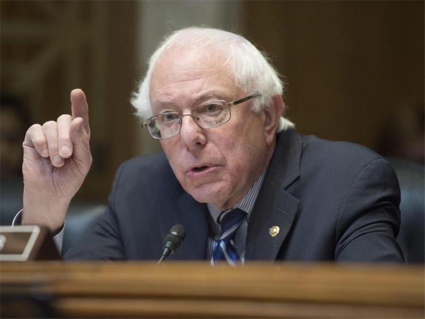 Sozialistischer Senator Sanders will US-Präsident werden Präsident Obama bezeichnete ihn kürzlich als «Marihuana rauchenden Sozialisten»: Bernie Sanders gilt in Washington als ein schräger Vogel. Foto: Michael Reynolds/Archiv