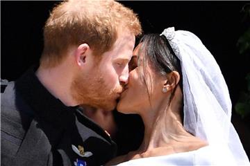 Prinz Harry und seine Meghan haben Ja gesagt - und die Welt sah zu. Foto: Ben Stansall