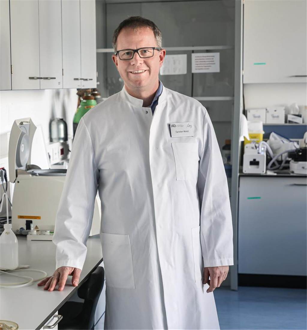 Prof. Dr. Carsten Watzl leitet den Bereich Immunologie am Dortmunder Leibniz-Institut für Arbeitsforschung.