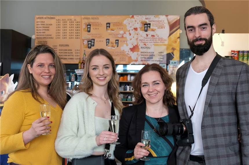 Film zur jüdischen Gegenwart feierte im Kino in Dorsten Premiere Filmteam im Central-Kino