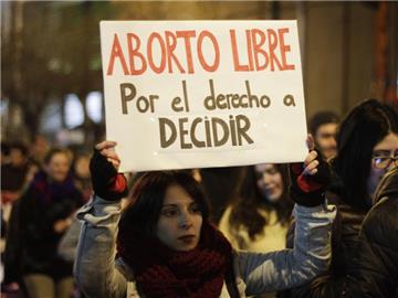 Protest in Chile: Fast jeder unsichere Schwangerschaftsabbruch wurde in Afrika, Asien und Lateinamerika durchgeführt. Foto: Yvo Salinas