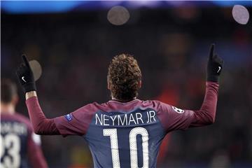PSG-Superstar Neymar Jr. traf im Pokalspiel bei Stade Rennes doppelt. Paris setzte sich locker mit 6:1 durch. Foto: Christophe Ena