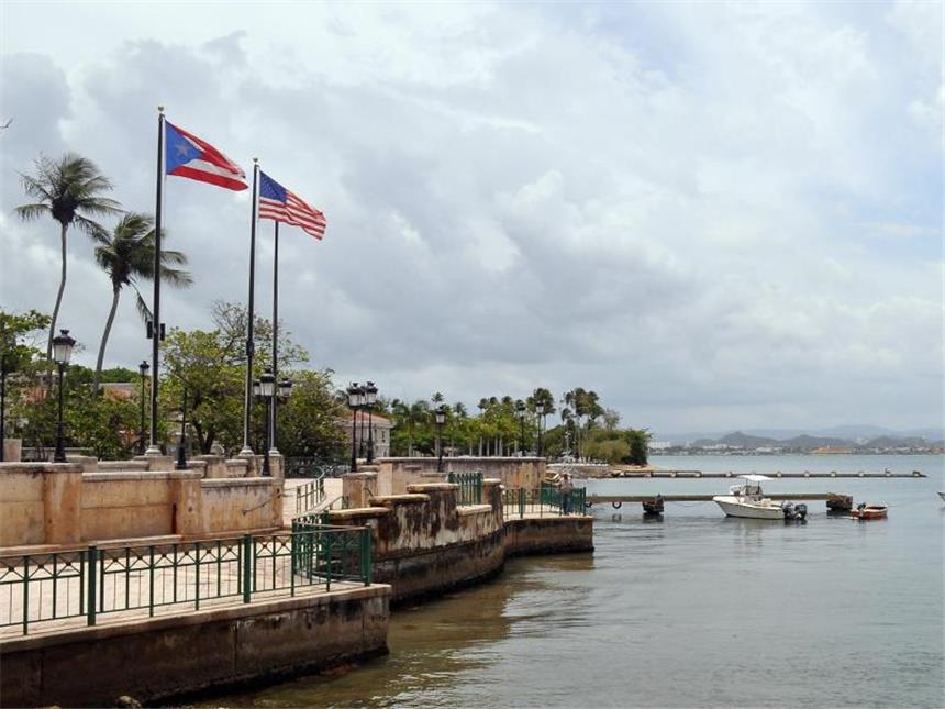 Puerto Rico gerät in Zahlungsverzug Puerto Rico hat insgesamt einen Schuldenberg von rund 72 Milliarden Dollar (66 Mrd Euro). Foto: Hannes Breustedt