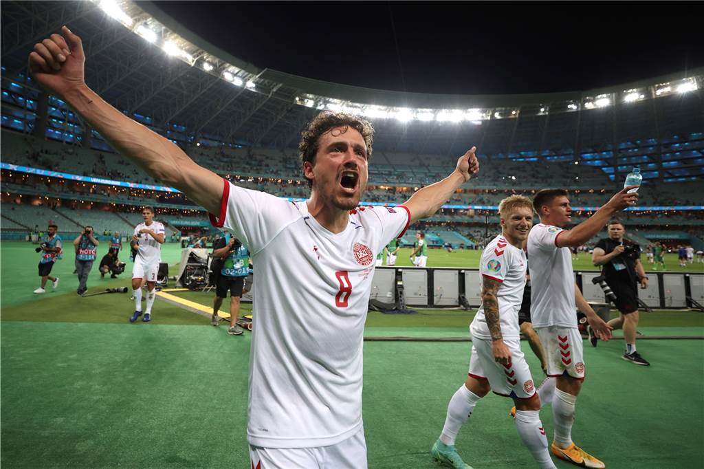 EM-Fazit: So lief es für die BVB-Spieler bei der Europameisterschaft Pure Freude bei BVB-Akteur Thomas Delaney.