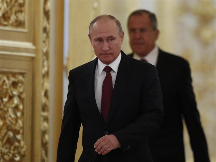 Zahlreiche Festnahmen bei Protesten in Russland Putin wird heute 65 Jahre alt. Foto: Pavel Golovkin