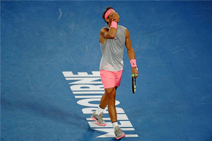 Humpelnder Abschied: Nadal gibt auf - Struff überrascht Rafael Nadal gab sein Spiel gegen Marin Cilic im fünften Satz auf.