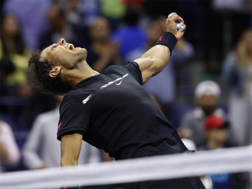 Nadal stoppt del Potro - Finale gegen Außenseiter Anderson Rafael Nadal ist der klare Favorit auf den US-Open-Titel. Foto: Adam Hunger