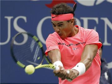 Rafael Nadal lässt dem russischen Talent Andrej Rubljow keine Chance. Foto: Adam Hunger